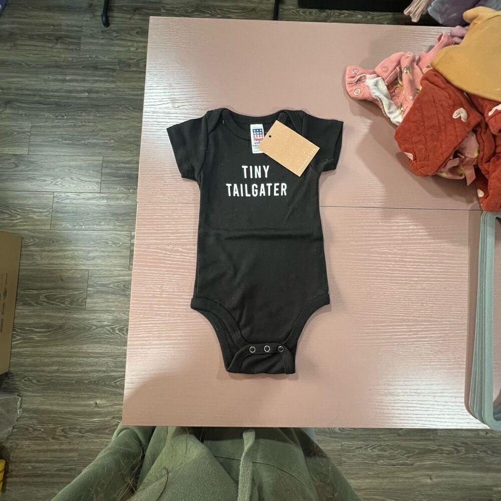 Tiny Tailgater Onesie